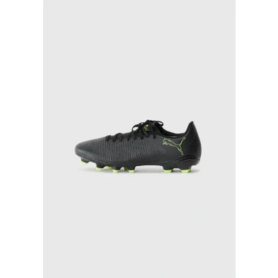 Image de PUMA Mixte Future 8 Play FG/AG Chaussure de Football, Noir pétillant Vert Clair Terrain, 39 EU