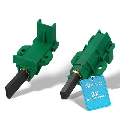 Image de DL pro Charbon moteur avec balai Idéal pour machine à laver Beko Blomberg 371202407 371202405 L24MF7 Candy Hoover 49028930 WMB WMD WTV