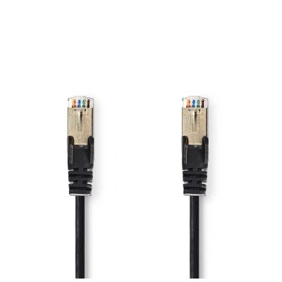 Image de Nedis CCGP85121BK150 câble de réseau Noir 15 m Cat5e SF/UTP (S FTP) Neuf