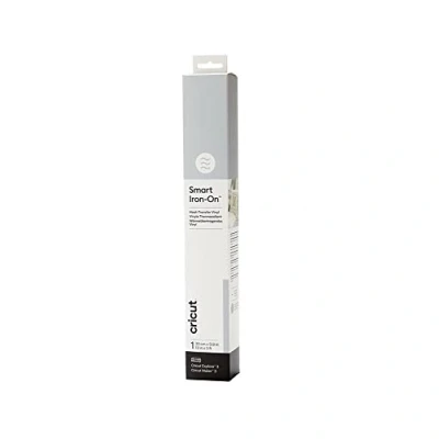 Image de Cricut Rouleau thermique pour Transfert Argenté 33 cm x 0,9 m Une Utilisation avec Les Machines Explore 3 Maker 3, Polychlorure de Vinyle, Argenté, 33cm 0,9m (13&quot; 3ft)
