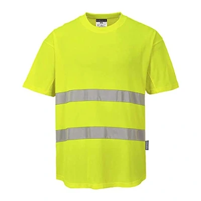 Image de Portwest T shirt aéré, Couleur: Jaune, Taille: M, C394YERM