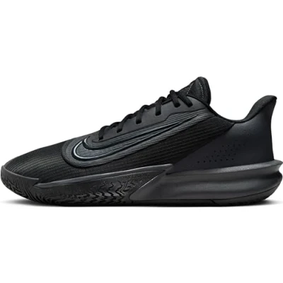 Image de Nike Performance Precision VII Chaussures de basket, Taille: 45.5, Black/anthracite Tissu / matière synthétique