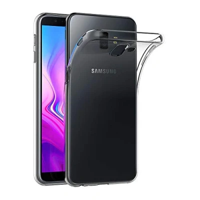 Image de AICEK Coque Samsung Galaxy J6 Plus, Transparente Silicone pour J6+ Housse Etui Case (6,0 Pouces)