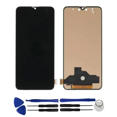 Image de OYOG Ecran pour Oneplus 6T A6010 A6013(sans Reconnaissance d’Empreintes) 1+ A6013 Vitre Tactile LCD Assemblé (sans Châssis) Remplacement (TFT)