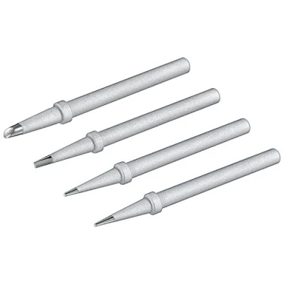 Image de Kit de 4 pannes pour fer à souder Wentronic 51092 Diamètre 0,5, 0,8, 2,7, 3,0