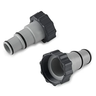 Image de Intex Adaptateur de tuyau rechange pour pompes, série A, avec filetage, lot deux, 32 mm
