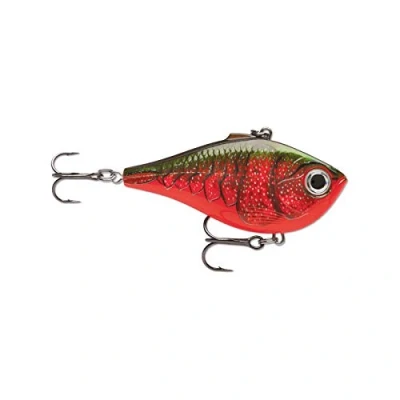Image de Rapala Leurre de Pêche Rippin’ Rap Matériel Corps Fin et sans Bavette d&#039;eau Douce Profondeur Nage Variable 5cm / 9g Fabriqué en Estonie Red Crawdad Multicolore