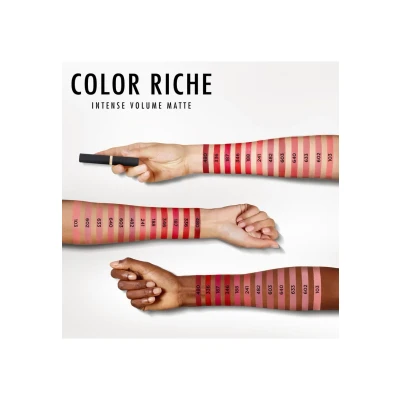 Image de L&#039;Oréal Paris Color Riche Intense Volume Matte Rouge à lèvres, Femme, Taille: 1.8 g, 640 le nude independant