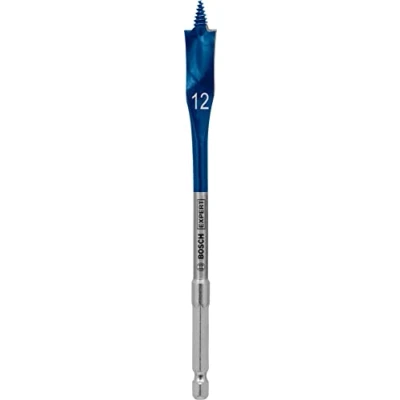 Image de Bosch Professional 1x Foret plat Expert SelfCut Speed (pour Bois résineux, Panneau aggloméré, Ø 12,00 mm, Longeur 152 Accessoire Perceuse à percussion)