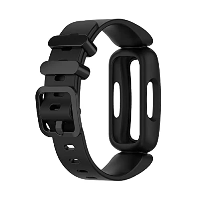 Image de INF Bracelet en Silicone pour Fitbit Inspire 2, Ace 3, résistant à la Transpiration et Confortable, Doux Porter, Facile Mettre enlever