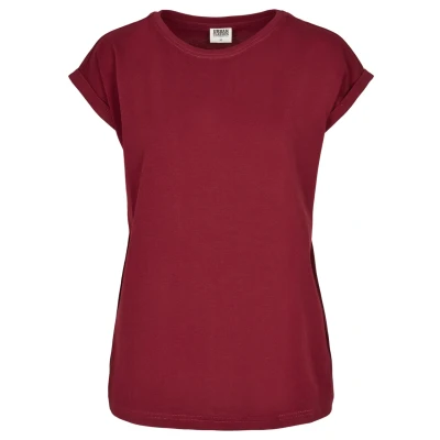 Image de Urban Classics Extended Shoulder TEE Tshirt basique Bordeaux, Femme, Taille: 5XL, Bordeaux