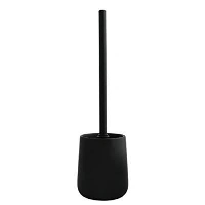 Image de MSV Brosse Wc avec support Céramique MAONIE Noir Mat