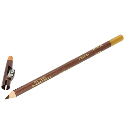 Image de Crayon à Barbe, Remplisseur de Barbe Professionnel, Outil Façonnage et pour Hommes, Traçage Kit Toilettage le Style(brun