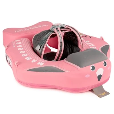 Image de HECCEI Bouee Bebe Mambobaby Flotteur Flottant Non Gonflable pour Enfants, Bouée Bébé en Matériau Doux Idéal l&#039;Apprentissage de la Natation 3 à 24 Mois