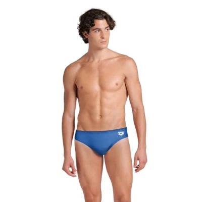 Image de Arena Dynamo Brief R Slip de bain, Homme, Taille: 8, Navy