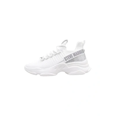 Image de Steve Madden SM Maxillare Baskets basses, Femme, Taille: 40, Weiß white Textile