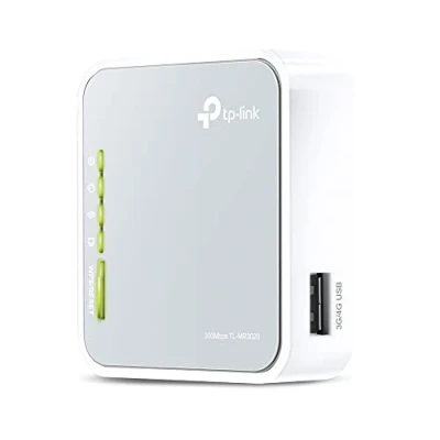 Image de TP Link Routeur 150Mbps Wi Fi N, 1 Port USB 2.0, Ethernet, pour clé 3G/4G (TL MR3020)