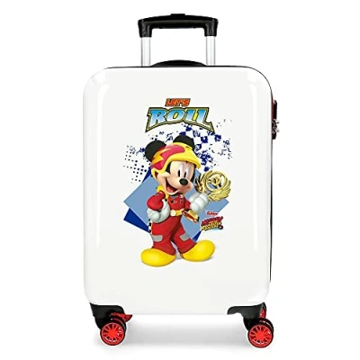 Image de Disney Mickey Joy Valise Trolley Cabine Multicolore 34x55x20 cms Rigide ABS Serrure à combinaison 32L 2,5Kgs 4 roues doubles Bagage main