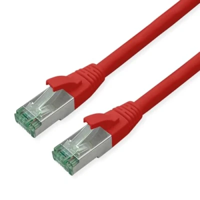 Image de ROLINE Câble Patch RM Cat.6A S/FTP (PiMF), Rouge, 1,5 m