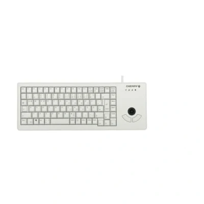 Image de Clavier CHERRY G84 5400LUMEU 0 avec trackball optique intégrée Gris clair