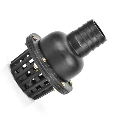 Image de clapet de pied pompe à eau, pompe, anti retour, puits en PVC noir pour machine fluide, 1.5in 2in 2.5in 3in 4in(1.5&quot;)