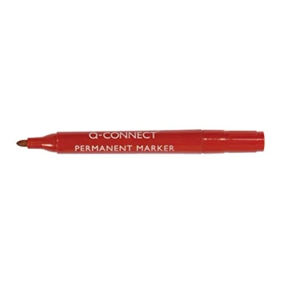 Image de Connect Permanent marker Round Point Red marqueur indélébile
