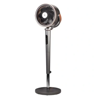 Image de Ardes AR5CIR02 LUMIA Puissant circulateur d&#039;air silencieux à 7 pales, oscillation 3D automatique avec lumière LED, ioniseur inclinaison réglable et ventilateur de sol télécommandé 12 vitesses