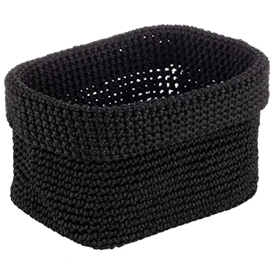 Image de APS 30395 Panier à crochet en fibre synthétique universel pour petits articles ménagers 20 x 13,5 cm