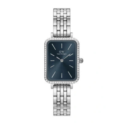 Image de Daniel Wellington Quadro Lumine Bezel LINK Arctic S Montre silvercoloured, Taille: One Size, Silver coloured