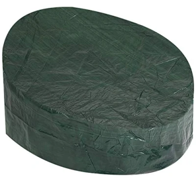 Image de Kingsleeve Bâche de Protection pour Salon Jardin en polyéthylène 229 x 188 90 50 cm (Ovale) résistante aux UV déchirures et intempéries Meubles Robuste