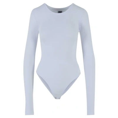 Image de Urban Classics Stretch Longsleeve Body, Femme, Taille: XXL, White