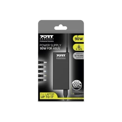 Image de Port Designs 900007 AS adaptateur de puissance &amp; onduleur Intérieure 90 W Noir