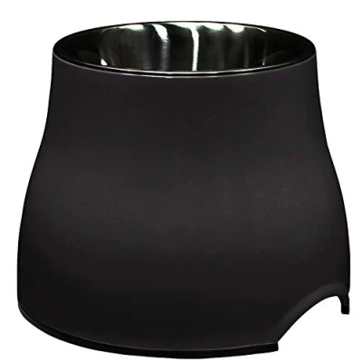 Image de Dogit Gamelle Élevée 2 en 1 900 ml Noir