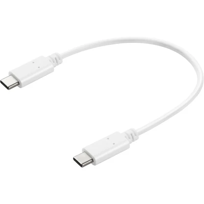 Image de Sandberg USB C Charge Cable 0.2m câble 0,2 m Blanc Câbles (0,2 m, C, Blanc)