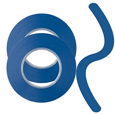 Image de Modelcraft Ruban de masquage flexible, bleu, 10 mm