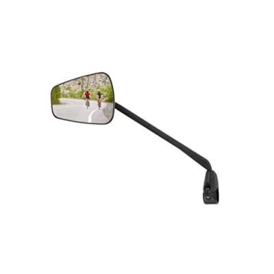 Image de ZEFAL Espion Z56 Rétroviseur Gauche compatible ebike vélo électrique à miroir incassable et rabattable, Mixte Adulte, Noir, Taille Unique