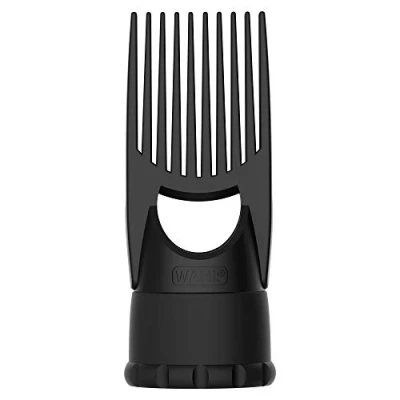 Image de Wahl OnePik Pik Embout pour sèche cheveux afro, peigne à crochets, embouts concentrés, longues dents, séchage efficace, ajouter du volume, taille minimale corps : 46 mm, maximale