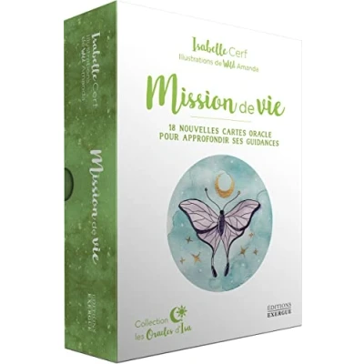 Image de Coffret Mission de Vie Extension 18 nouvelles cartes oracle pour approfondir ses guidances Livre d’occasion Bon