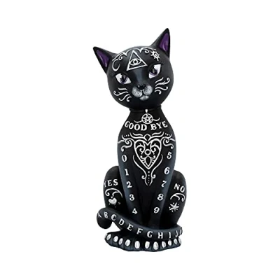 Image de Nemesis Now Figurine de Chat Mystique en résine 26 cm Taille Unique Noir