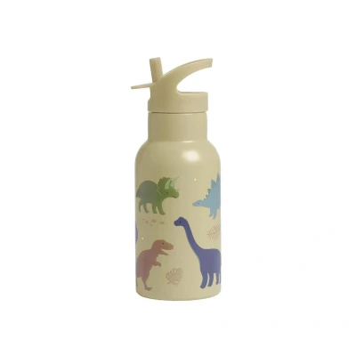 Image de A little lovely company gourde en acier inoxydable dinosaures 350ml