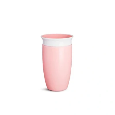 Image de Munchkin Tasse d’Apprentissage Miracle 360 pour Bébé de 12 mois et plus, Antifuites, sans BPA, Compatible Lave Vaisselle 296 ml, Rose