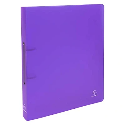 Image de Exacompta Réf. 54366E 1 classeur Chromaline 2 anneaux 30mm dos de 40mm format A4+ violet