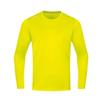 Image de JAKO Course à Manches Longues 2.0, Mixte, Jaune Fluo, XL