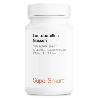 Image de LACTOBACILLUS GASSERI Probiotiques Ventre Plat Minceur Accompagne la Perte de Poids Renforce Flore Intestinale 100% Végétarien Sans OGM Gluten Supersmart