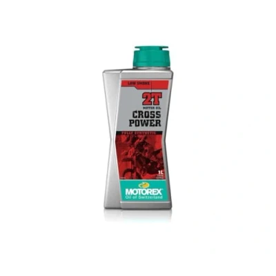 Image de Compatible avec/Remplacement pour HUILE 2 TEMPS 1 LITRE SYNTHESE MOTOREX CROSS POWER / 308092