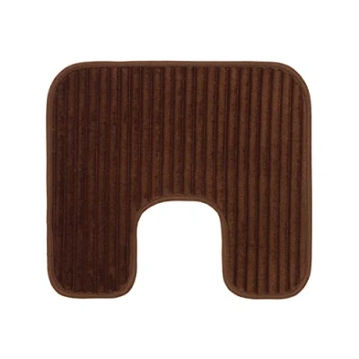 Image de Gözze Tapis de Bain doux antidérapant, 100% Polyester, 50 x 45 cm Chocolat