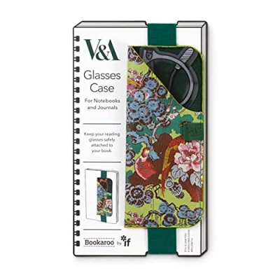 Image de if V &amp; A Bookaroo Étui à lunettes Motif faisan Sundour Vert Taille unique