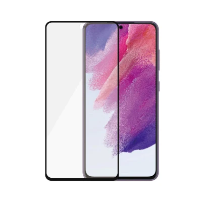 Image de Verre Trempé Samsung Galaxy S21 FE: PanzerGlass Protection d&#039;écran antibactérienne compatible avec coque smartphone