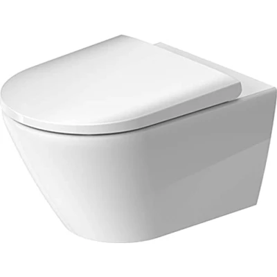 Image de Pack WC suspendu Rimless blanc DURAVIT D NEO Dimensions 370x540mm Sortie horizontale