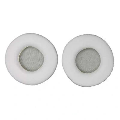 Image de INVEES Coussinets de rechange universels pour cache oreilles 50 mm (80 mm, blanc)
